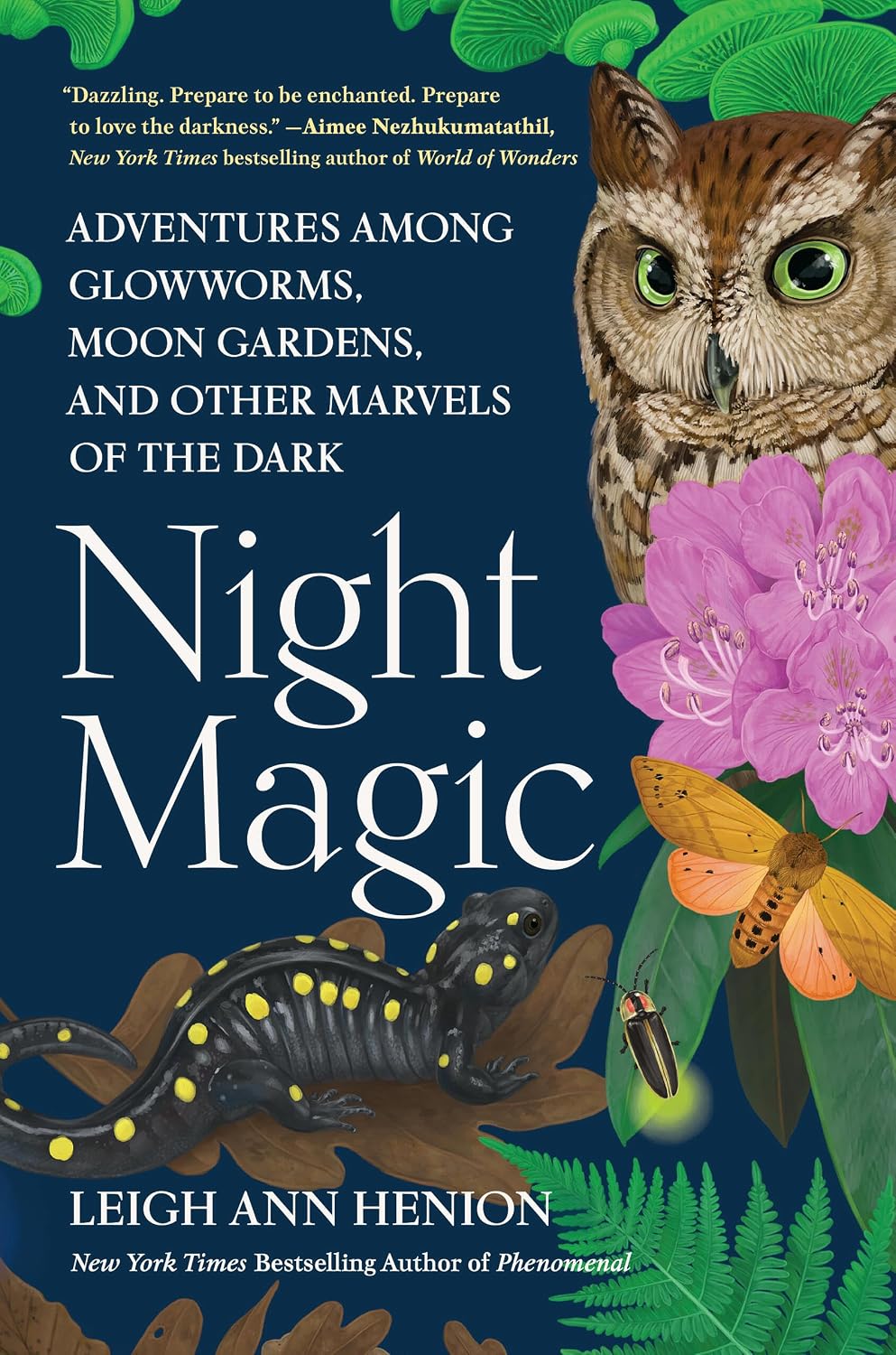 Book Review: Night Magic–Adventures Among Glowworms, Moon Gardens, and Other Marvels of the Dark