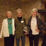 3 women standing together